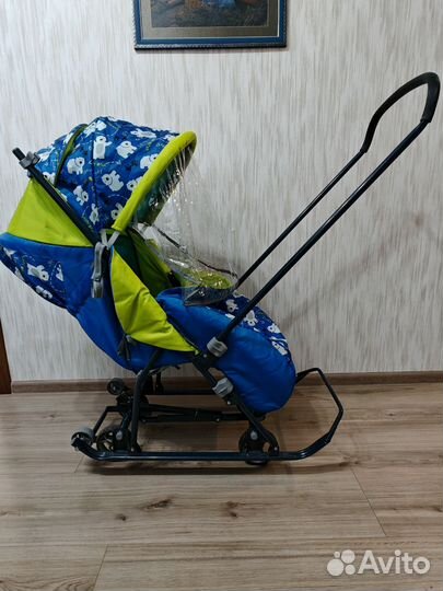 Санки коляска nika kids