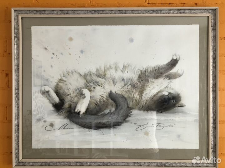 Акварель Картина Елены Базановой