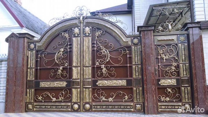 Кованные изделия ворота