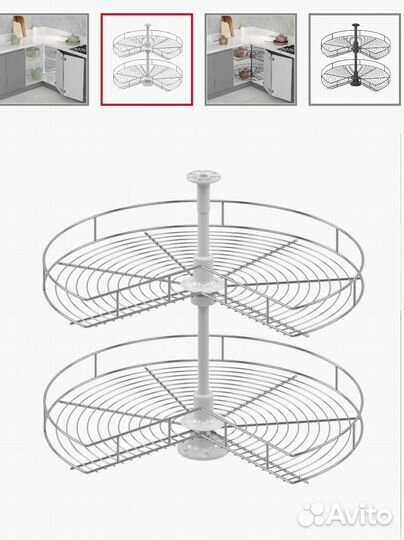 Корзина 3/4 с Механизмом вращения starax