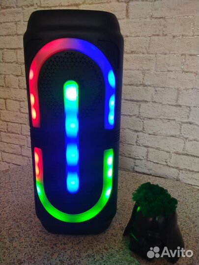 Портативная колонка с караоке CH9213 bluetooth