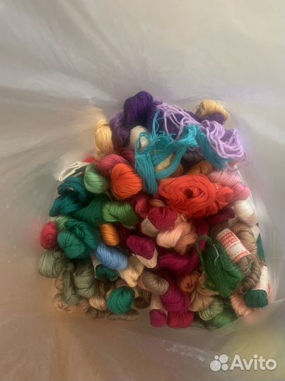 Нитки мулине и пряжа