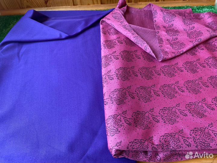 Ткани СССР Цена за весь отрез много разные