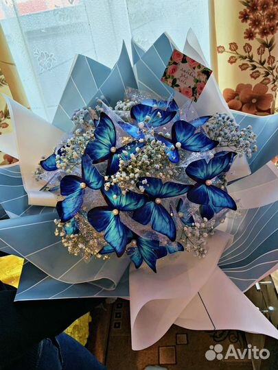 Букет из бабочек