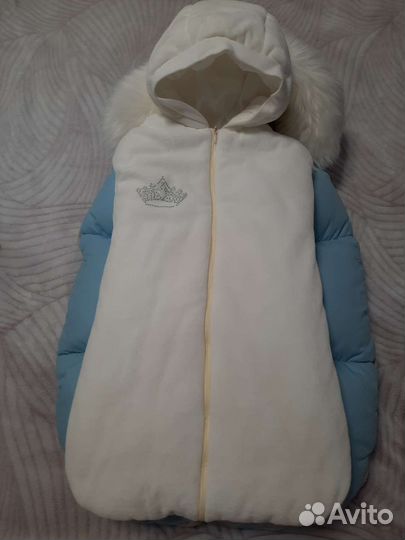 Конверт зимний в коляску, на выписку