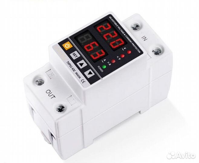 Реле напряжения, токовое реле 220В 63А