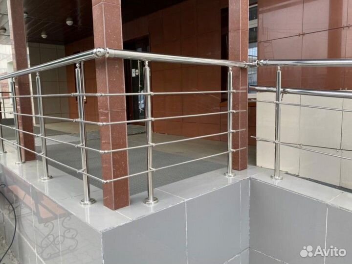 Перила из нержавеющей стали для улицы