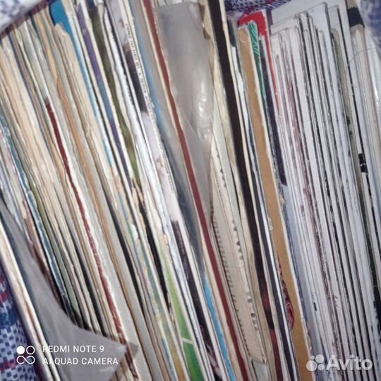 Виниловые пластинки СССР