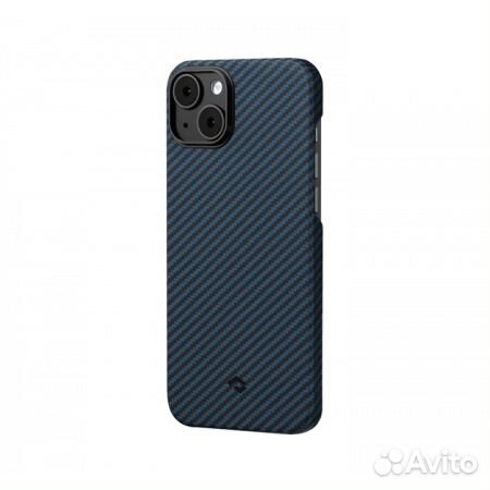 Чехол Pitaka MagEZ Case 3 Black/Blue Twil Pro Max
