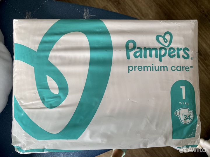 Памперсы 3-5 кг premium care
