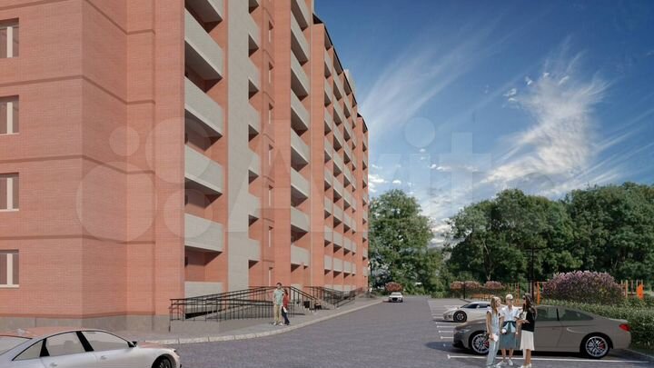 2-к. квартира, 59 м², 9/9 эт.