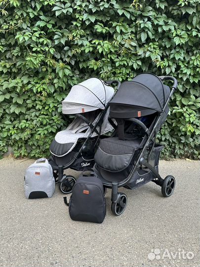Коляска Dalux premium 2023 grey