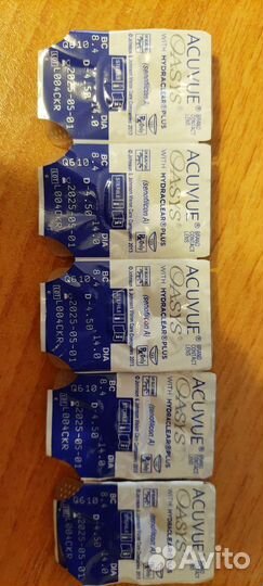 Линзы контактные acuvue oasys двухнедельные