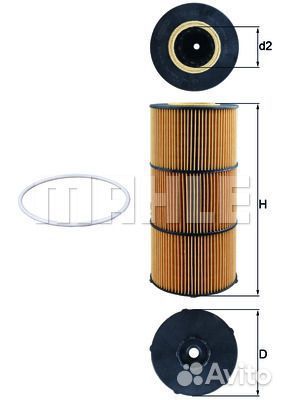 Knechtmahle OX 832D Масляный фильтр