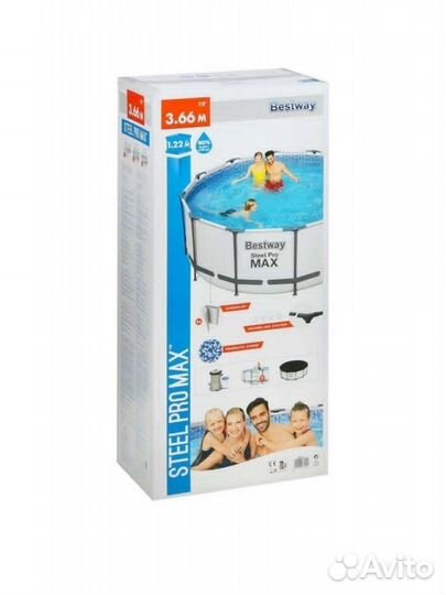 Каркасный бассейн Bestway 366 на 122