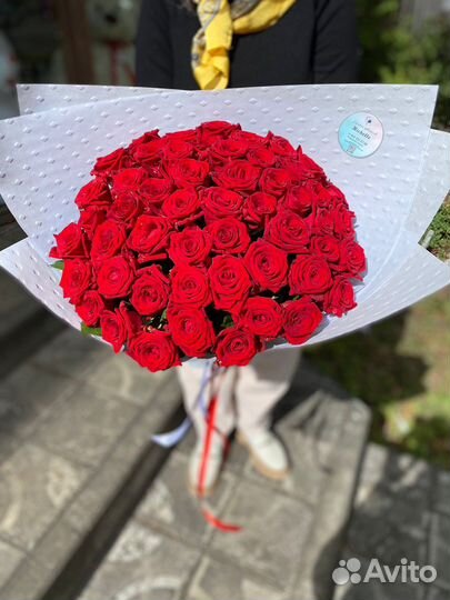 Розы красные