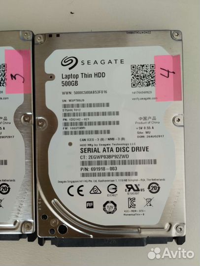 Жесткий диск seagate 500 gb 2.5