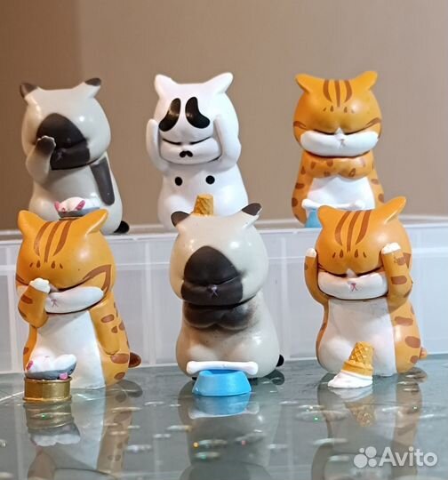 Котики коллекционные фигурки