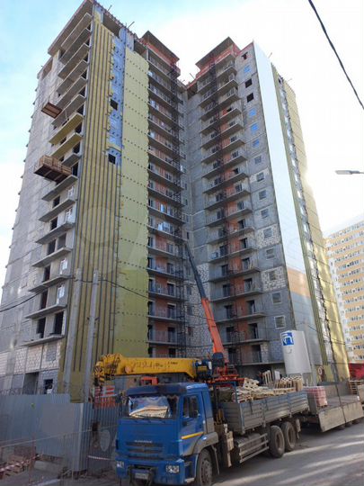 2-к. квартира, 64 м², 17/18 эт.