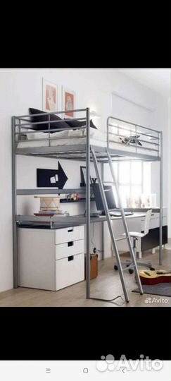 Кровать чердак IKEA