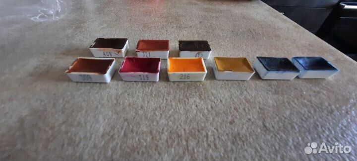 Кюветы для акварели краски Невская палитра