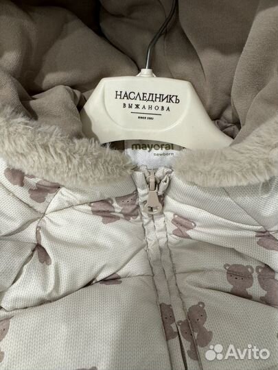 Mayoral комбинезон теплый 60 см