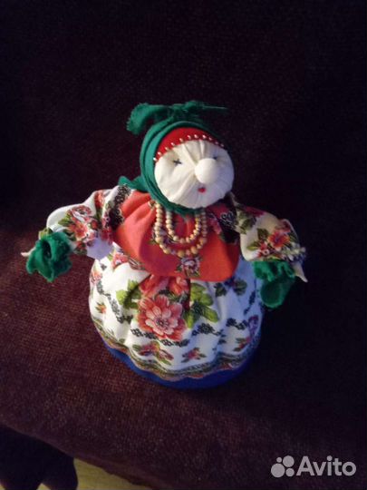 Роскошная баба на чайник, аромакукла