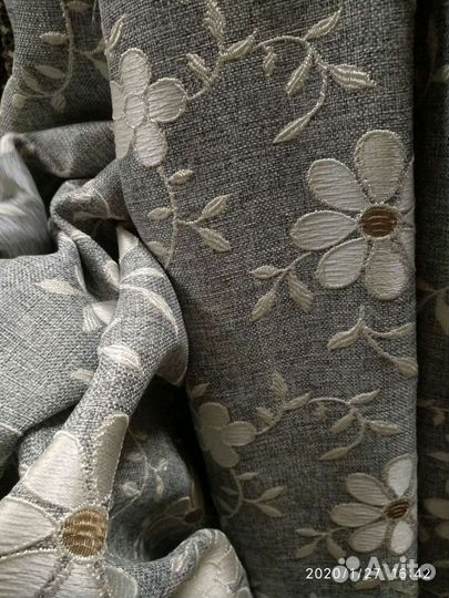 Шторы лён, готовые комплекты