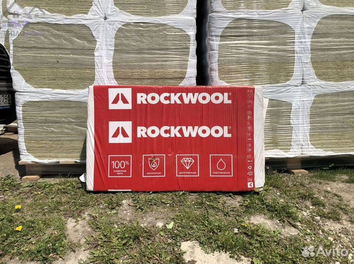 Утеплитель Rockwool Фасад баттс для мокрого фасада