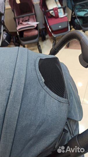 Прогулочная коляска Indigo Epica LUX S темно-серая