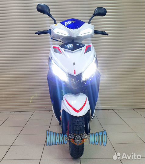 Скутер Vento City 150 см3 (49 см3) синий с белым