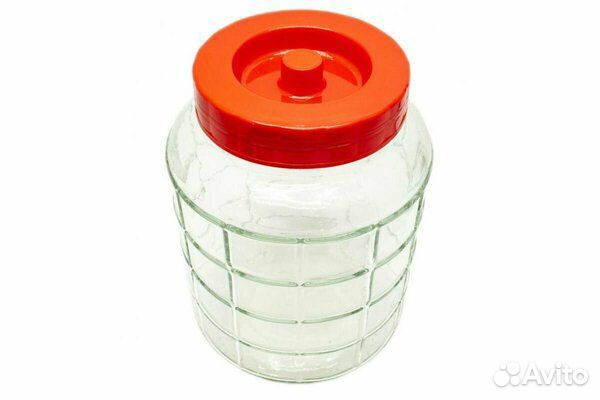 Банка с гидрозатвором 9 литров