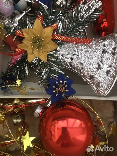 Новогодние украшения,атрибутика