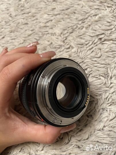 Объектив canon 50mm 1 4