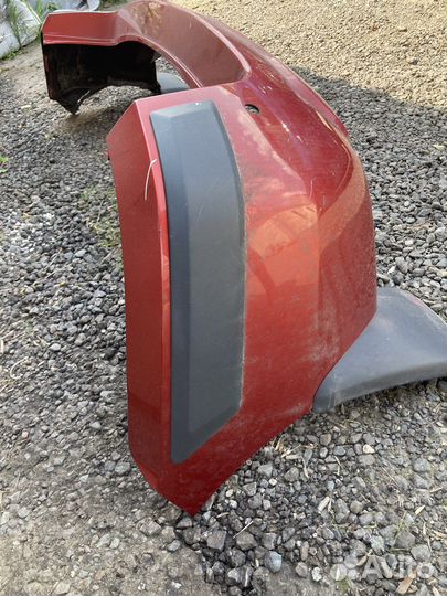 Бампер задний на Форд Фьюжн