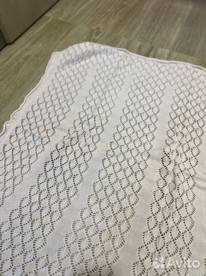 Плед детский вязаный