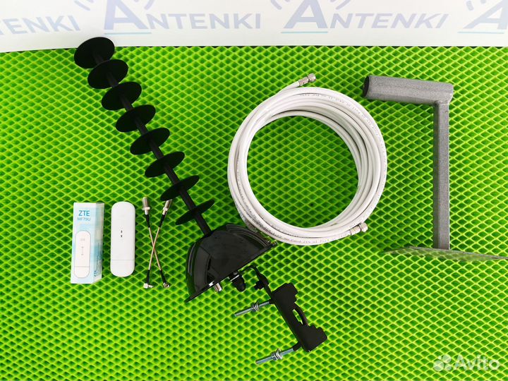 Комплект для усиления 4G интернета на дачу/ wifi