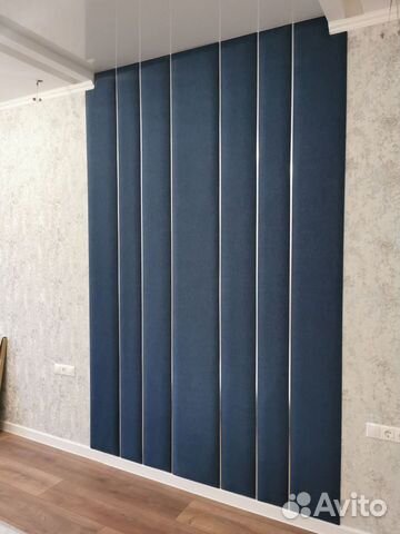 Мягкие стеновые панели с профилем