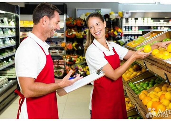 Работник торгового зала / еженедельные выплаты