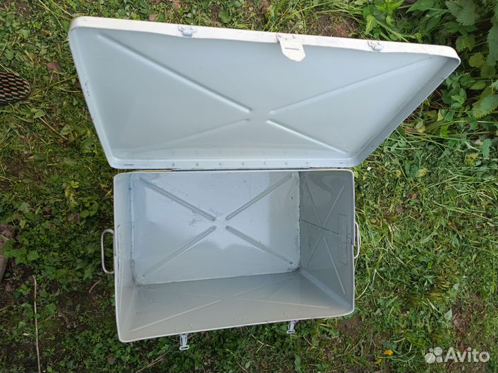 Ящик алюминиевый СССР новый. Доставка