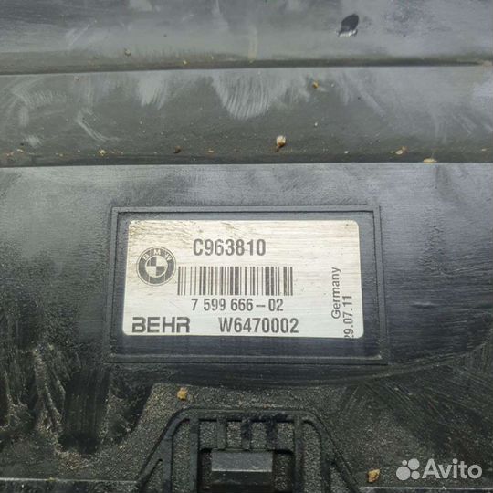 Кассета радиаторов BMW 7 F01/F02 2009г