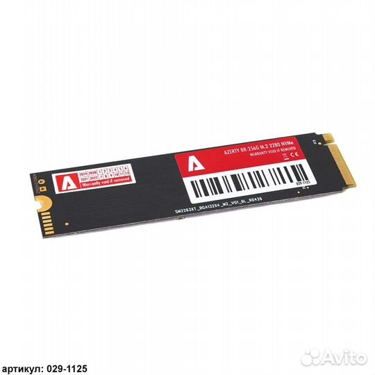 Жесткий диск SSD M.2 2280 NVMe 256Gb Azerty BR