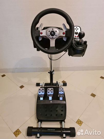 Баранка, руль G25 Logitech 900 градусов для пк кпп