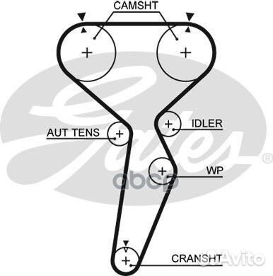 Ремень грм 154 зуб.,29mm mitsubishi Carisma 1