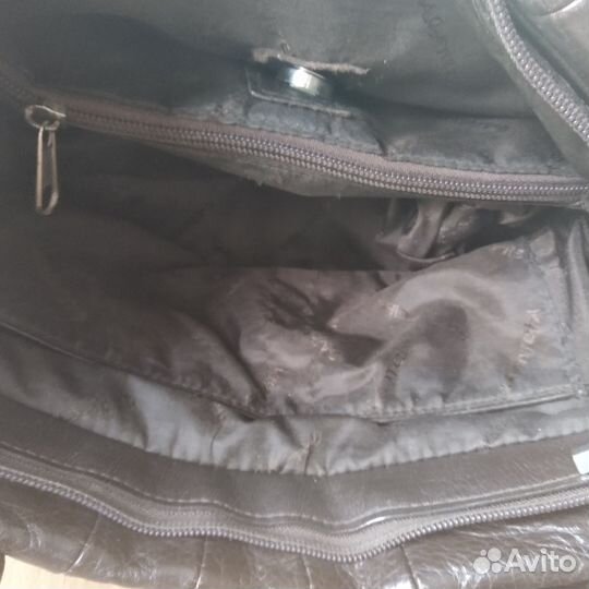 Сумка женская натуральная кожа коричневая