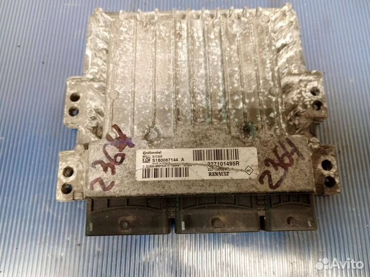 Блок управления двигателем Renault Megane 3