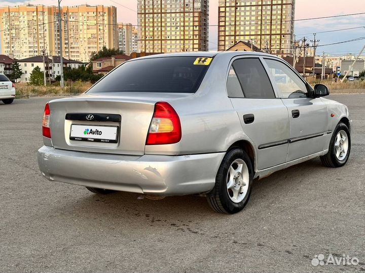 Hyundai Accent 1.5 МТ, 2006, 148 000 км