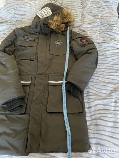 Куртка-парка зимняя мужская 52 размер