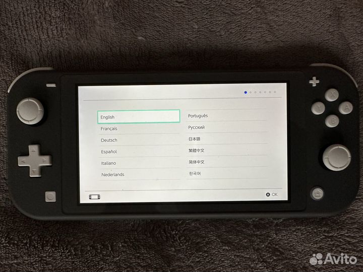 Портативная игровая приставка Nintendo Switch Lite