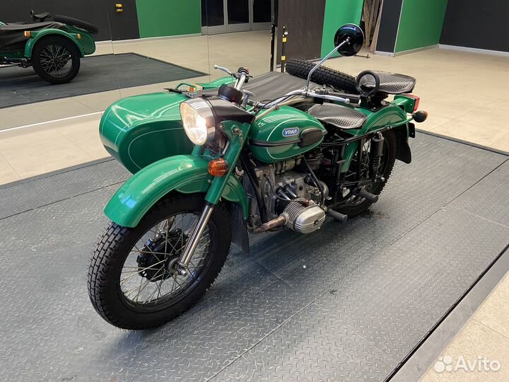 Мотоцикл урал М6736 зелёный 1984г. пробег 283 км